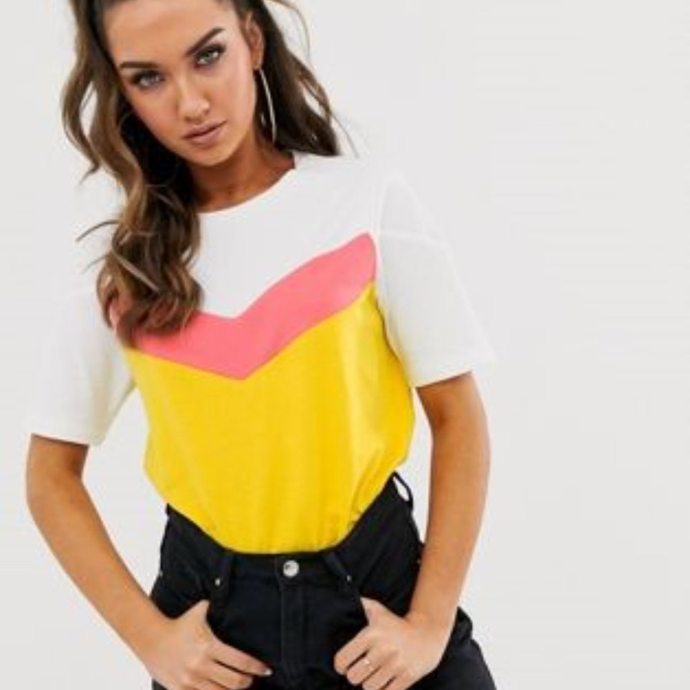 Puma colorblock t-shirt